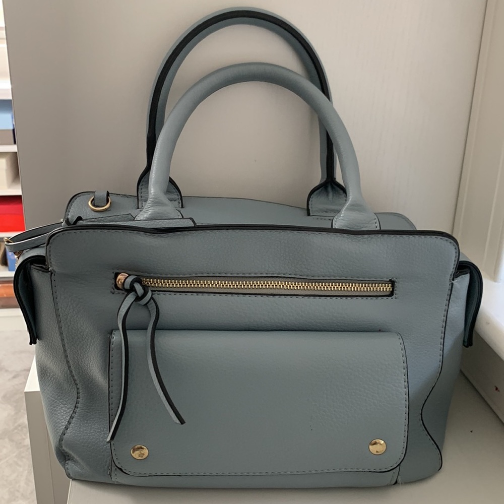 Lovely Blue Aqua Satchel